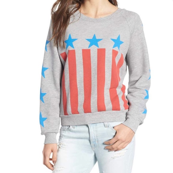 Wildfox Allstar Junior Sweatshirt - Picture 2 of 5